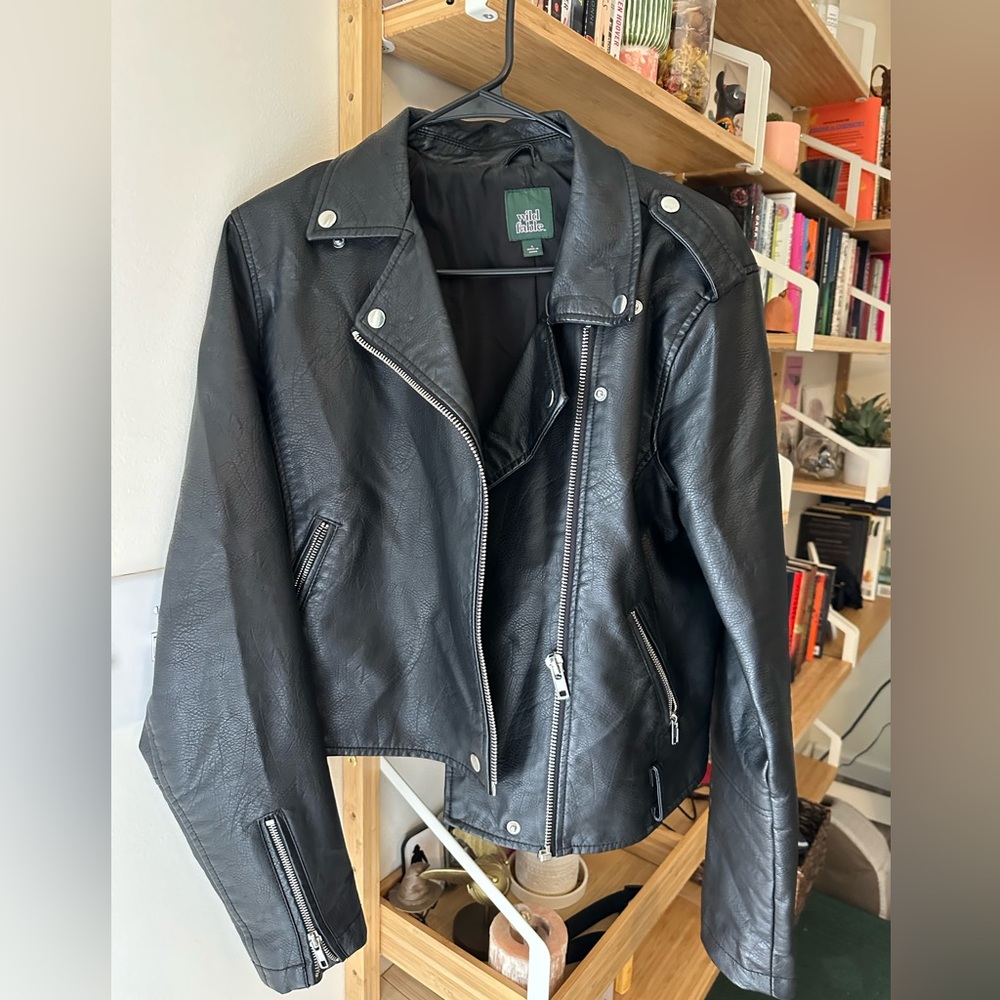 Leather jacket